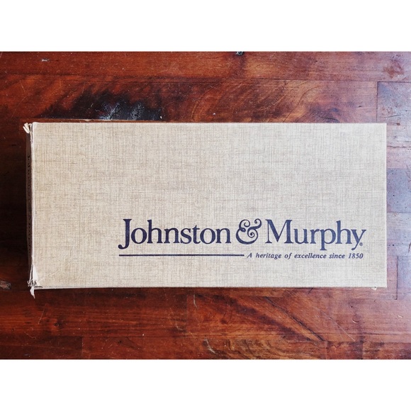 Johnston & Murphy black wingtip tassel loafers 7 D main image 4